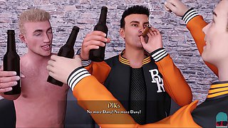 Mom joins the fun for a wild gaming session