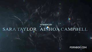 Sara taylor & ainhoa campbell hot play anal fisting and big dick