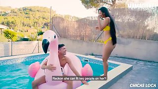 Juicy Latina Andreina De Luxe Gets Wild Outdoor Fuck - Big Ass Colombian Babe Leg Shaking Orgasms