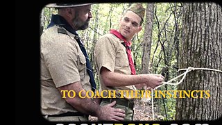 ScoutBoys Hot Scoutmaster seduces and fucks smooth boy raw
