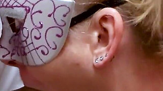 Impromptu Glory Hole Blowjob