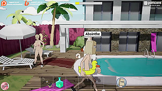 Housewife lets me put my cock in her ass and eats my cum (Fuckerman Suset Bitch #2) - Jazziuu