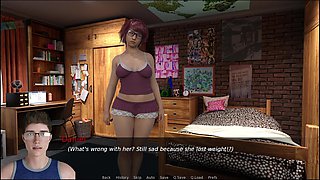 Teen MILF Rhonda & Her Soggy Boobs, Comforting Boyfriend - Foot of the Mountains 2