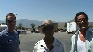 Her first rough bangvan fuck orgy: Blowjob, Hardcore  Anal Porn