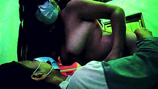 Very Friendly and Pleasant! My Teacher Invited Me to a Romantic Evening and Then I Ridden on His Penis Very Slowly