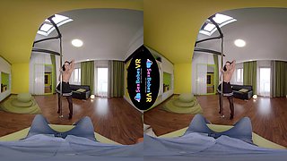 Sensual Pooldance - Hot Brunette Teases Before Fuck