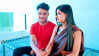 Newly Married Bhabhi Seduce by Her Naughty Devar on the Bed