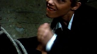 Is She Masturbates In Front Of Her Prisoner And Then Gives Him A Blowjob With Mata Hari And Kelly Trump