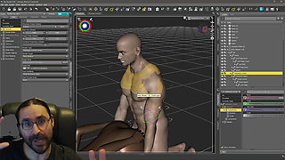 Building the Leticia Scene Body Posing Part 2