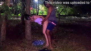 the excitement was so great that we fucked in the public park