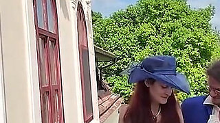 Hot Gangbang on the Castle Balcony P1