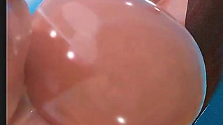 Fat Ass Fortnite Slut Getting Her Tight Oiled up Pussy Fucked