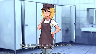 This cute femboy gave me a deep throat session at Hazelnut Cafe