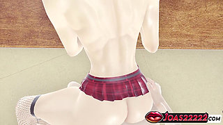 Marie Rose's Forbidden Pleasures: Rule34 3D Hentai Animation - POV Missionary Fuck, Reverse Lifting Sex, and Desk Doggy