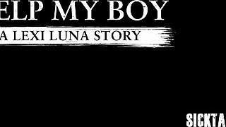 Shameless cougar Lexi Luna fucks stepson