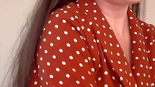 Naughty Neighbour Thanks You for Your Help by Stripping