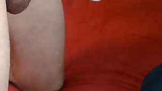 She Jerks Him off Using a Manual From the Internet and Doesn't Let Him Cum.