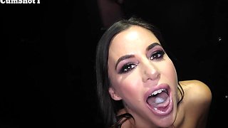 Cum hungry sluts Gia Dimarco, Brooke Johnson, and Jackie Ohh in hot action