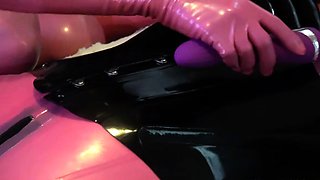 Fetish wam lesbian hotties use toys for milk enemas