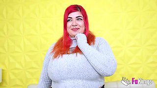 Big busty Leia Saez will try the old penis of Don Jorge