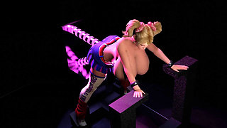 Juliet Starling - Double Penetration Fucking Machine (no Sound)