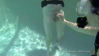 Incredible hooker under water sex