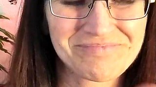 Userwunsch: Blowjob & Eier Lecken + Dildo