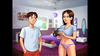 Summertime Saga delivers epic tit crushing and super sexy scenes