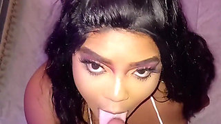 Sexy Ebony Diva in Lingerie Wants to Please Her Working Man Compilation