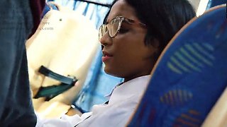 Love on moving bus