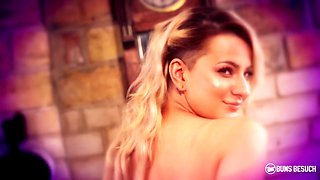 Sina Longleg's Blonde Beauty Shines in Deep European Ecstasy