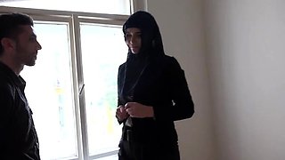 Muslim Hijabi Arab with big tits Nikky Dream fucking