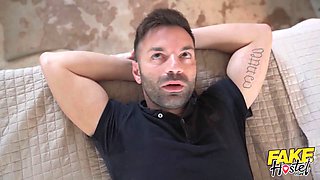 Faux hostel - relationship status....it's complicated! 3some with fit lean and chubby Big Tits