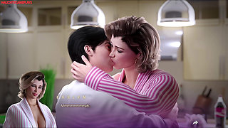 Kissing His Beautiful Sexy MILF Landlady Then She Shows Her Perfect MILF BBW Body - Apocalust Chapter 09 03 3D Porn Game
