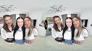 Emily First , Britney Dutch VR Porn: We Keep Up Good Work, Teacher - VirtualTaboo
