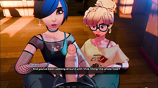 HOOKED - MAX AND HELEN HANDJOB AND BLOWJOB - PART - 1