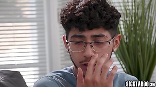 Big melons mommy gave a tit job and vagina