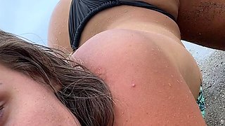 Amateur blondie solo anal masturbation
