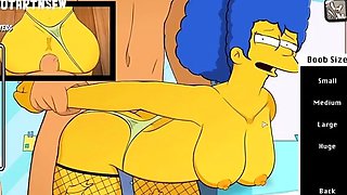 Marge Simpsong Bent Over Tight Anal Fucking - Hole House
