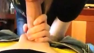 Crossdresser Sucks a Big Dick
