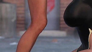 Busty Cheating Wife Fucked Hard by a Horny Old Man in Public - the Office