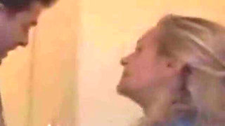 This Blonde Lady From France Got Big Load on Her Perfect Face