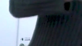 Anna Fucks Herself with Big Dildo on the Toilet