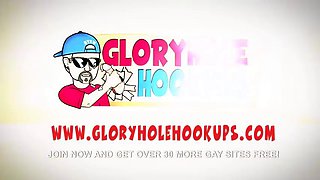 Fat Cock Gets A Gloryhole Deep Troat