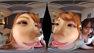 Japanese  vr: Blowjob, Asian  Deep Throat Porn