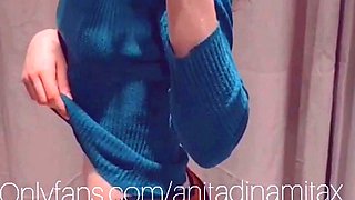 AMATEUR BRUNETTE TEEN NATURAL TIT CAUGHT MASTURBATINg CHEAT