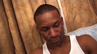 Sexy black couple loves in pussy loves on cock...cum in mouth