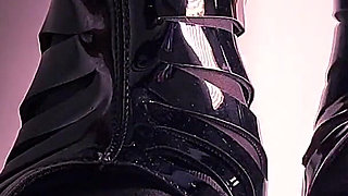 Nylon Feet High Heels