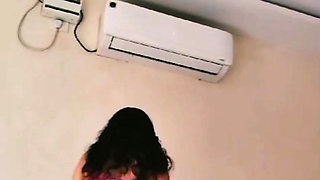 your friend's wife loudly in the hotel room