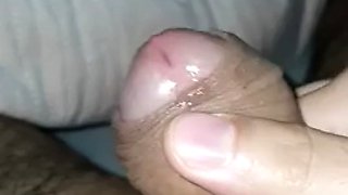 Step son dick almost cum by step mom hand